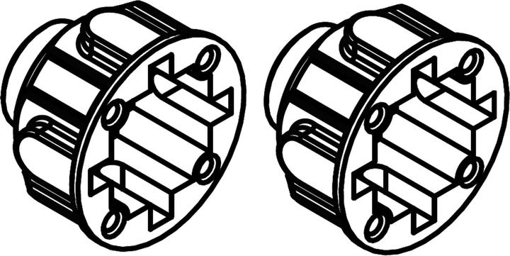 Actual product image Amewi Differential housing RCX10