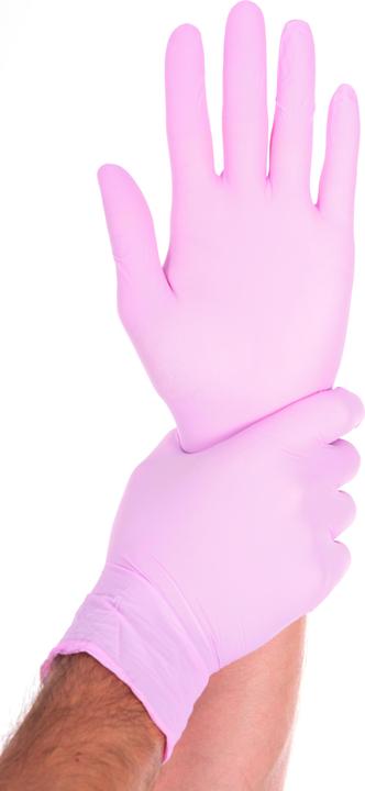 Produktbild Hygostar Nitrilhandschuhe SL Rosa M (M)