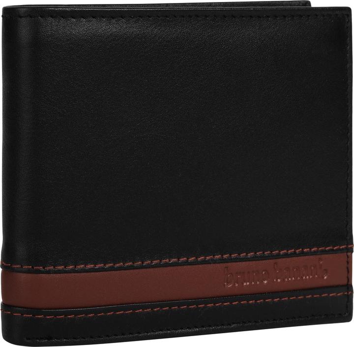 Actual product image Bruno Banani Gift Set Horizontal Wallet / Keychain Black