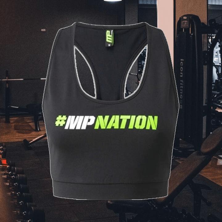 Actual product image MP Crop top hashtag (XS)