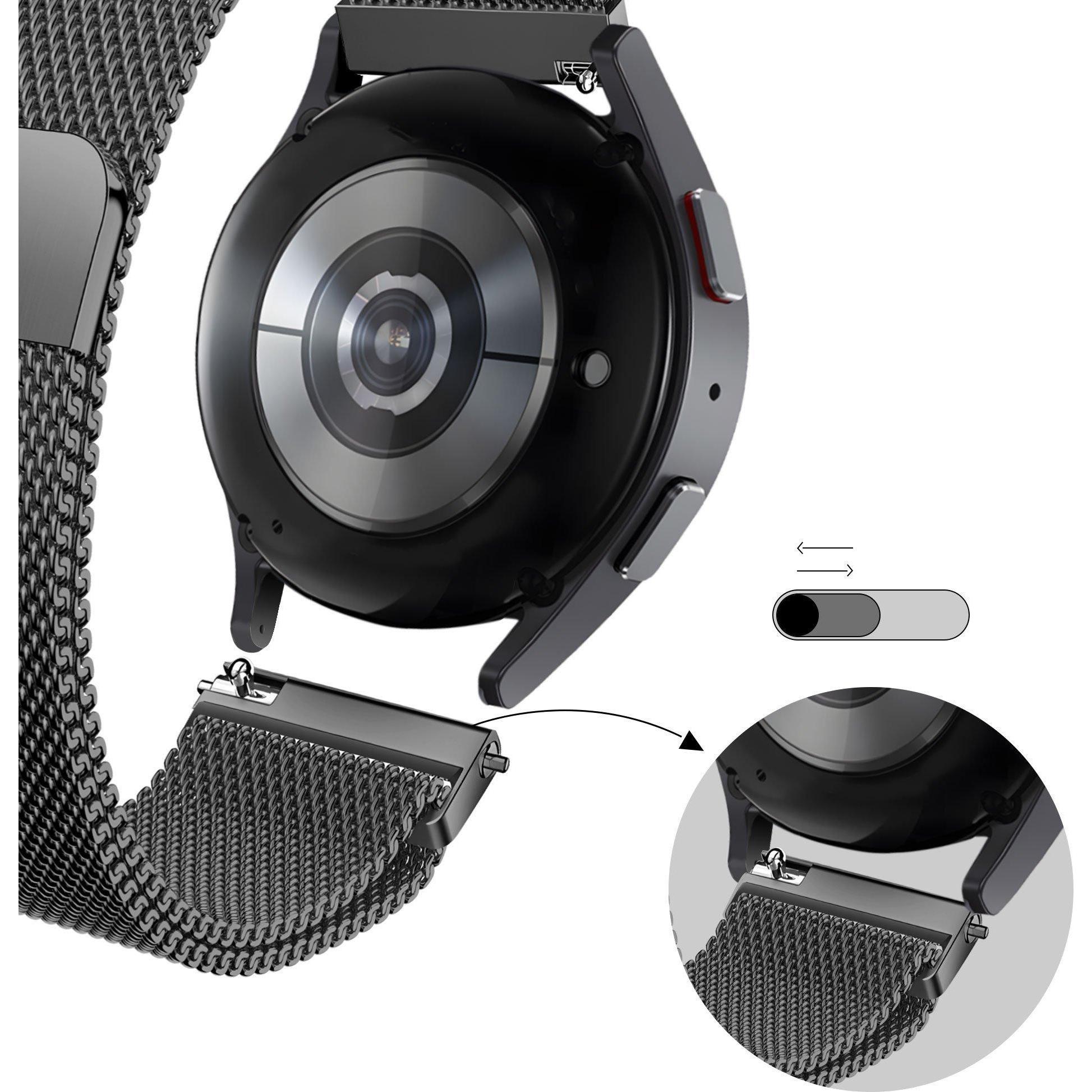 Bandz Armband, Uhrenarmband, Schwarz