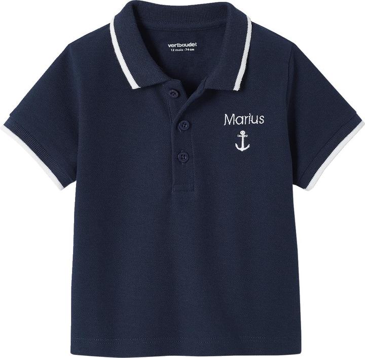 Actual product image Vertbaudet Poloshirt Kurzarm (86)