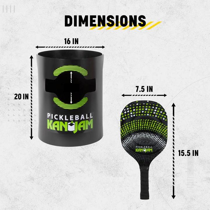 Actual product image Kanjam Pickleball travel Pack and Go