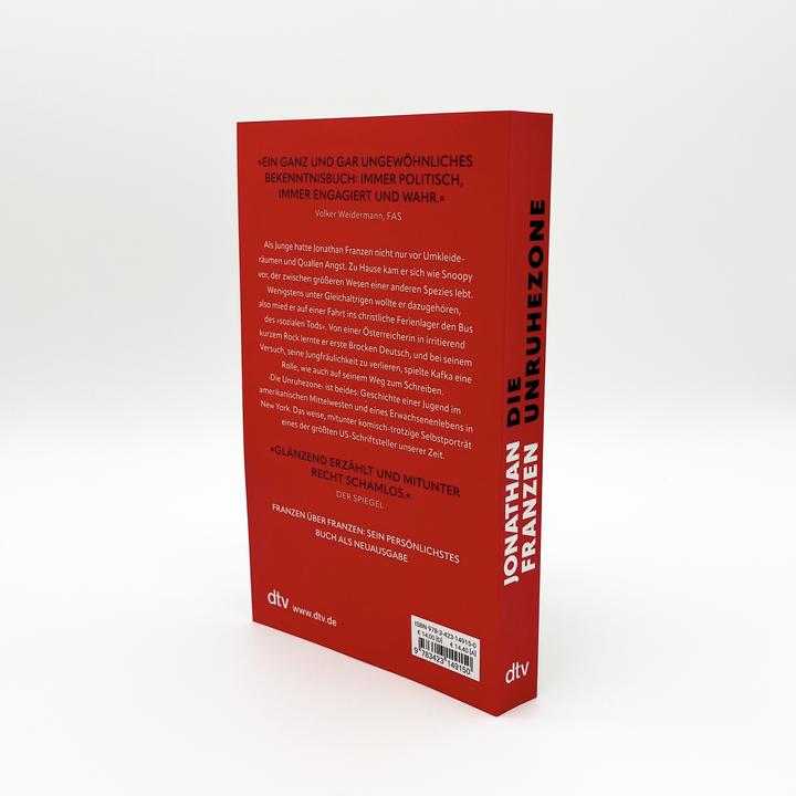 Produktbild Die Unruhezone (Deutsch, Eike Schönfeld, Jonathan Franzen, 2024)