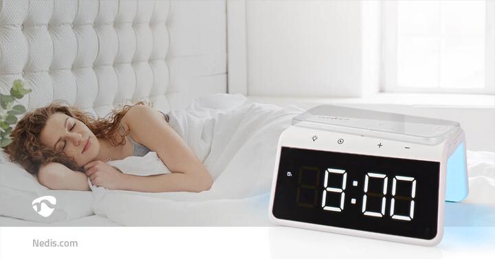 Produktbild Nedis Wecker -Kabelloses Ladegerät