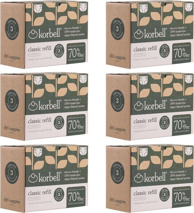 Korbell Nachfüllfolien recycled