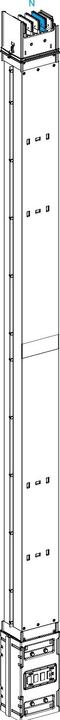 Actual product image Schneider Electric SE KSA630CM4AF KSA straight element transport (Terminal strips)