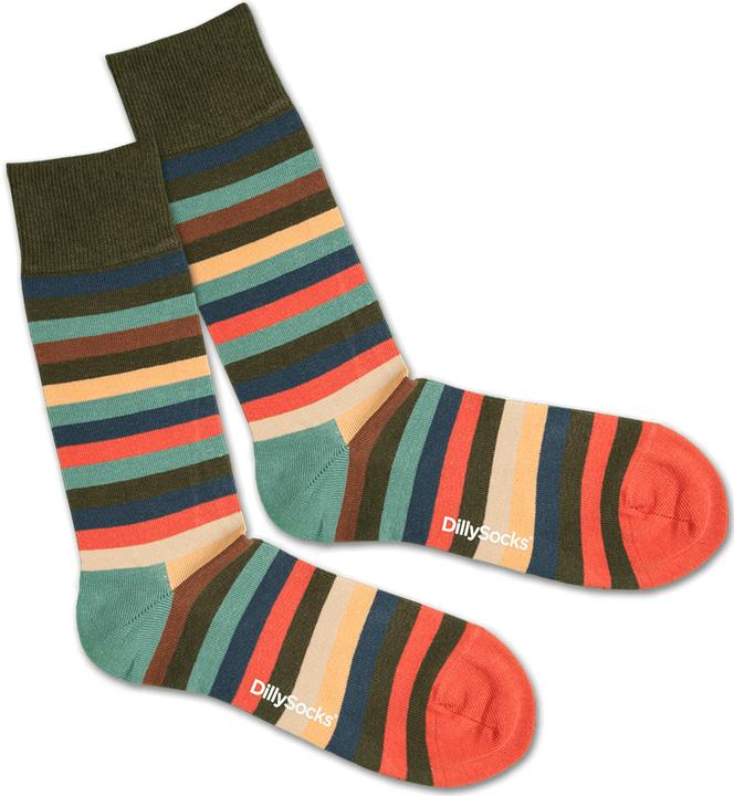 DillySocks Coral Blue (Einzelpack)