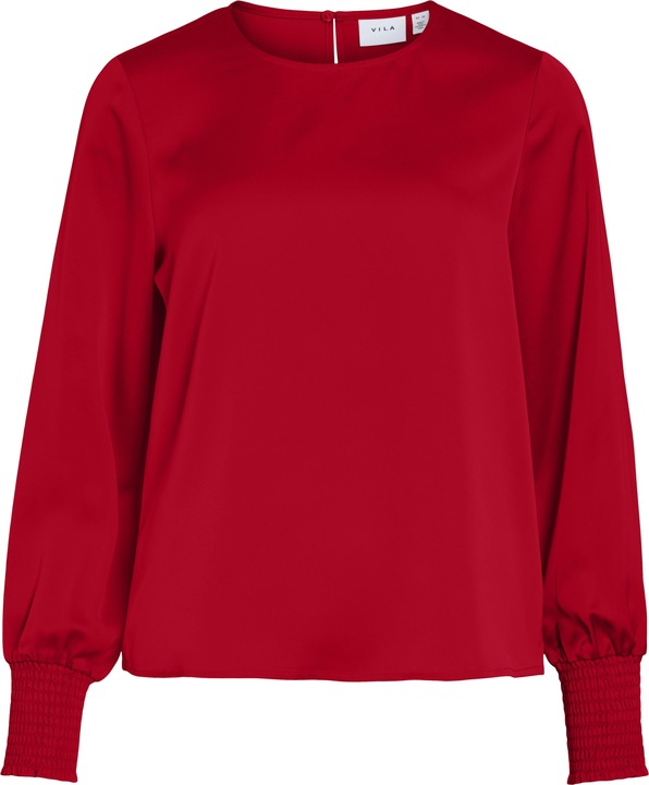 Vila Langarm Bluse