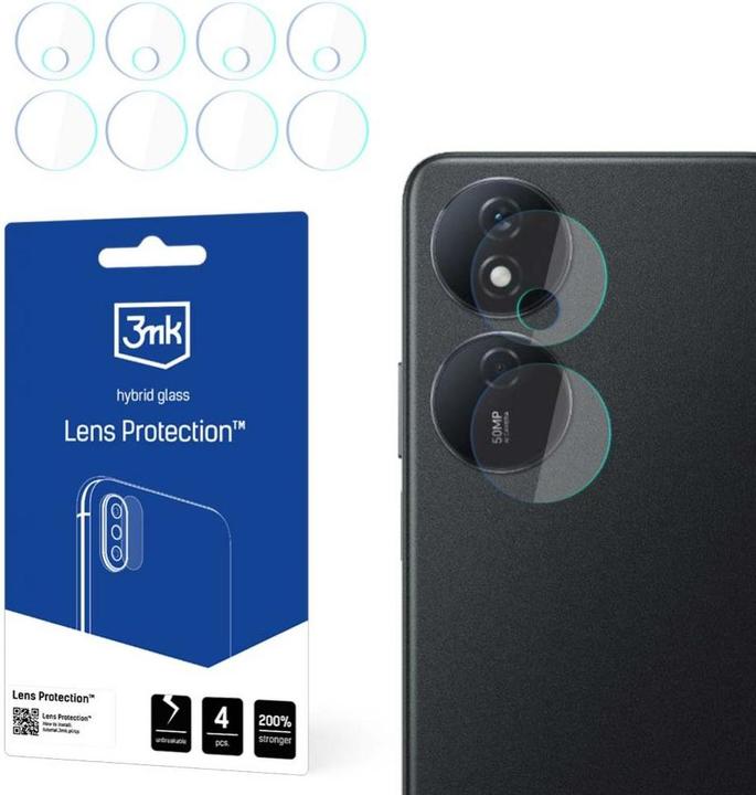 Produktbild 3MK Lens Protect Honor Play 8T Ochrona na obiektyw aparatu 4szt (1 Stk., Honor Play 8)