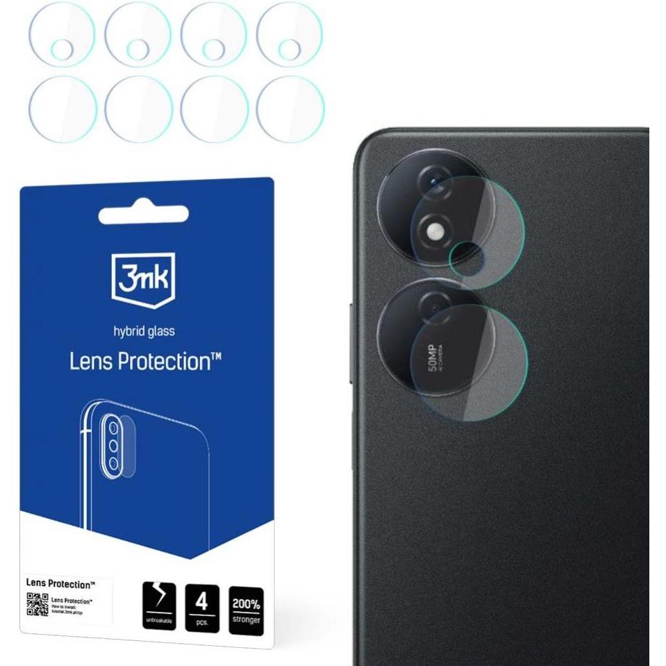 3MK Lens Protect Honor Play 8T Ochrona na obiektyw aparatu 4szt (1 pz., Honor Play 8), Pellicola protettiva smartphone