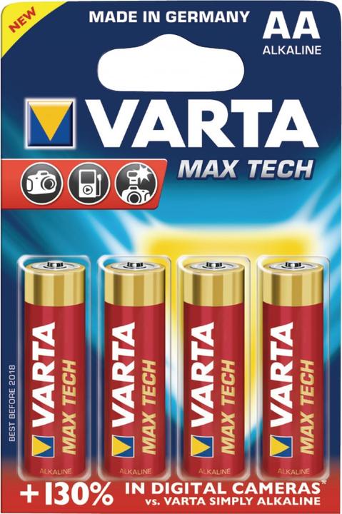 Productafbeelding Varta LongLife Max Power (4 Pcs., AA, 2980 mAh)