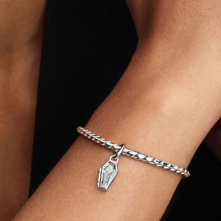 Image du produit Pandora Breloque cercueil ouvrable phosphorescente (Argent 925, Émail)