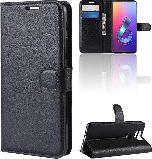 Produktbild MU Classic Litchi Leder Bookcover Series (Asus Zenfone 6)