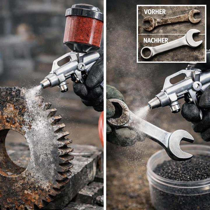 Actual product image Wiltec Airbrush 450g Corundum Mix Blasting Agent for Sandblaster