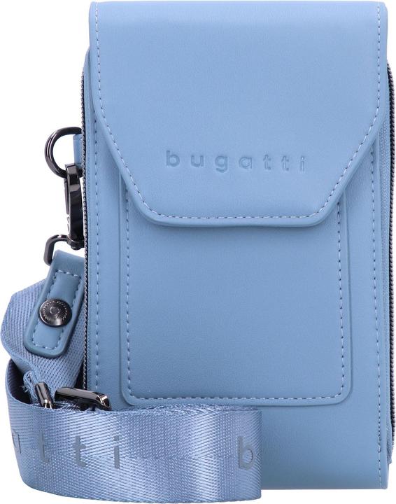 Actual product image Bugatti Almata crossover purse denim