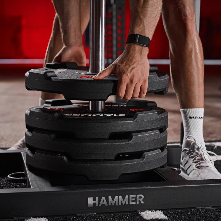 Actual product image Hammer Fitness Bumper Plate Competition (1 x 25 kg)