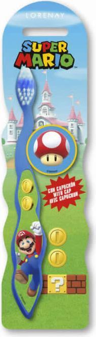 Produktbild Super Mario Toothbrush With Cap (1 x)