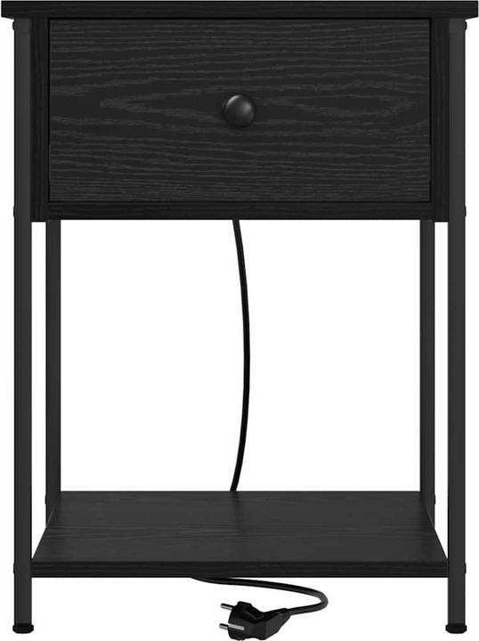 Actual product image vidaXL Modern bedside table (41 x 41 x 56 cm)