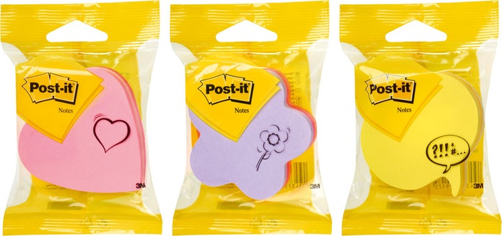 Produktbild Post-it Herz (7 x 7 x 12.5 cm)