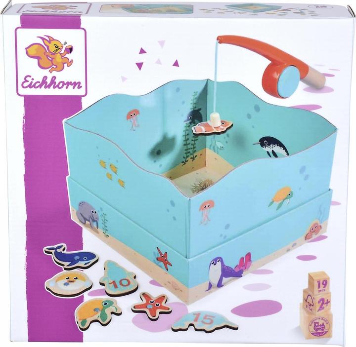 Actual product image Eichhorn EH fishing game (German, French, Italian, English, Spanish, Czech, Dutch, Danish)