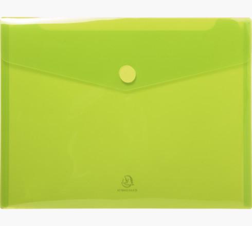 Image du produit Exacompta Sachet de 5 pochettes-enveloppes polypropylène - A4 - Couleurs assorties (A4, 5 x)