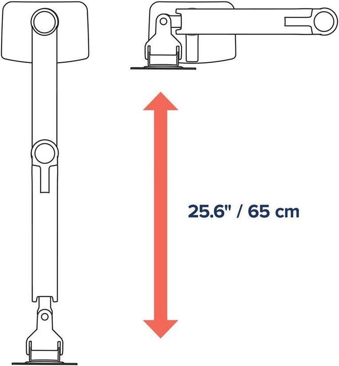 Produktbild Ergotron LX Desk Dual Stacking Arm Low Profile MBK (Tisch, 24", 18.20 kg)
