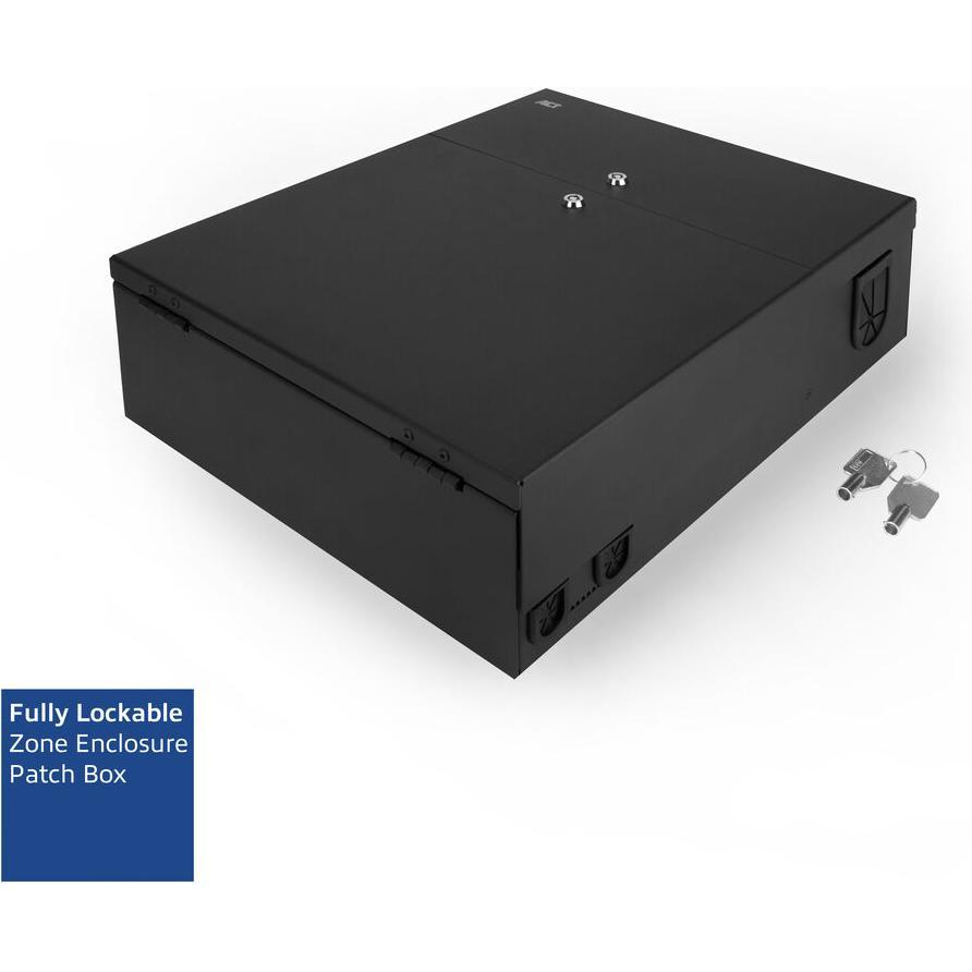ACT Lockable zone enclosure patch box 8 slots for fiber and copper, Netzwerk Zubehör
