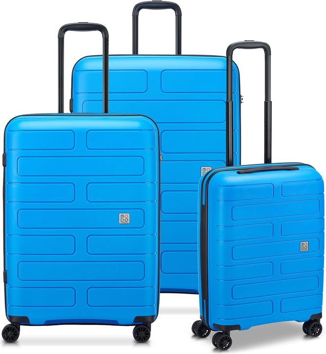 Actual product image Modo by Roncato Supernova 2.0 4 Rollen Kofferset 3-teilig (217 l)