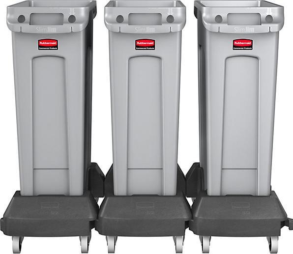 Actual product image Rubbermaid Plastic recyclable material collector (87 l)