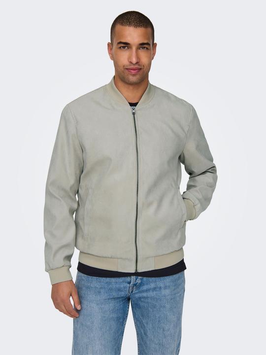 Actual product image Only & Sons Onslucas Fake Suede Bomber Otw (S)