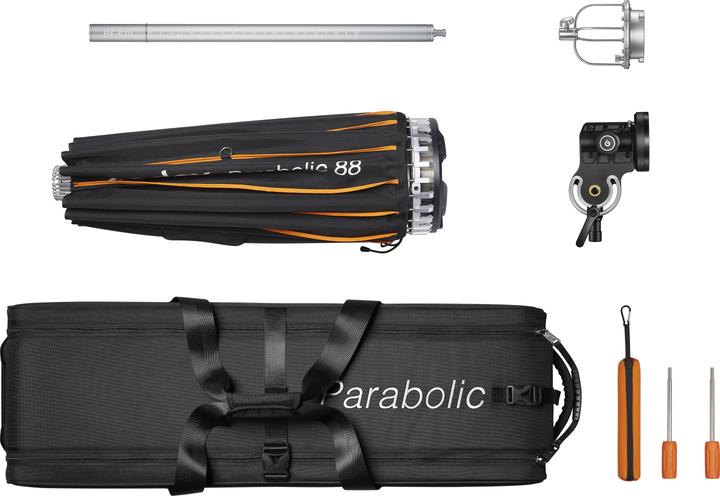 Immagine prodotto Godox Kit del sistema Parabolic LightFocusing, 88 cm (Specchio, 88 cm)