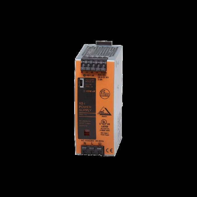 Image du produit IFM Alimentation AS-i 115/230 V CA Découplage de données intégré Pont enfichable
