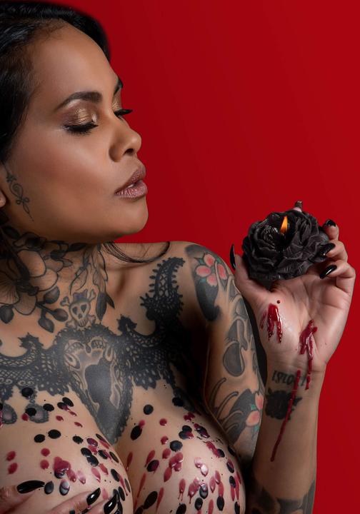 Image du produit Taboom Rose Japanese Drip Candle 2pcs