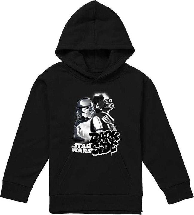 Produktbild Star Wars Dark Side Duo Kapuzenpullover meliert (128)