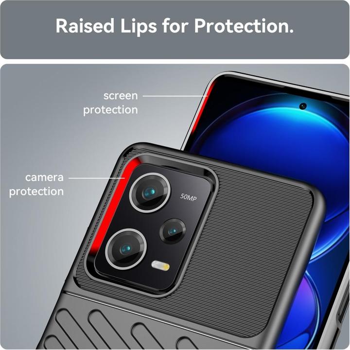 Immagine prodotto Screenguard Xiaomi Redmi Note 12 Pro 5G SpaceCase Cover Resistente agli Impatti (Xiaomi Redmi Note 12 Pro 5G)