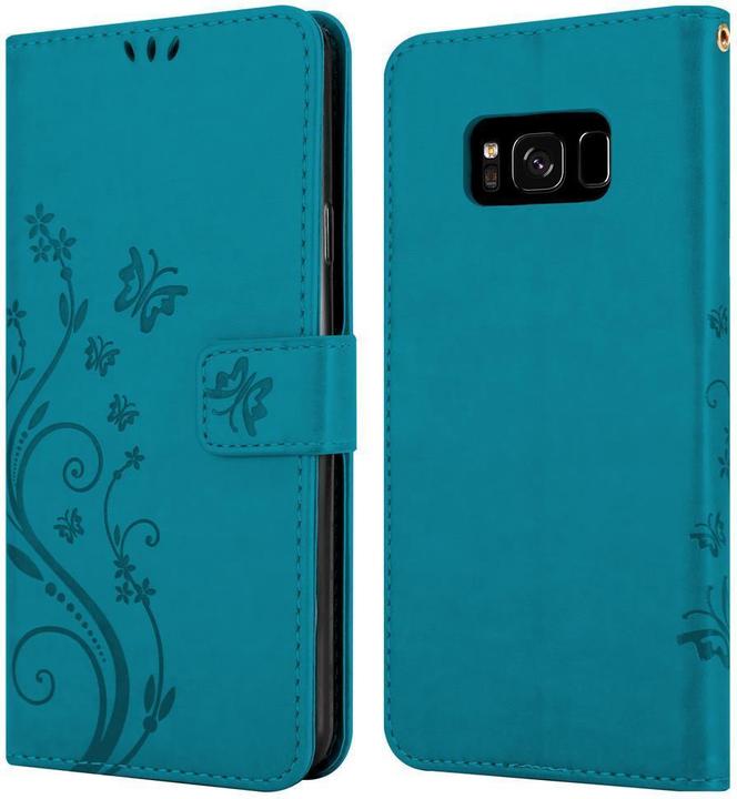 Produktbild Cadorabo Flower Book Cover (Samsung Galaxy S8+)