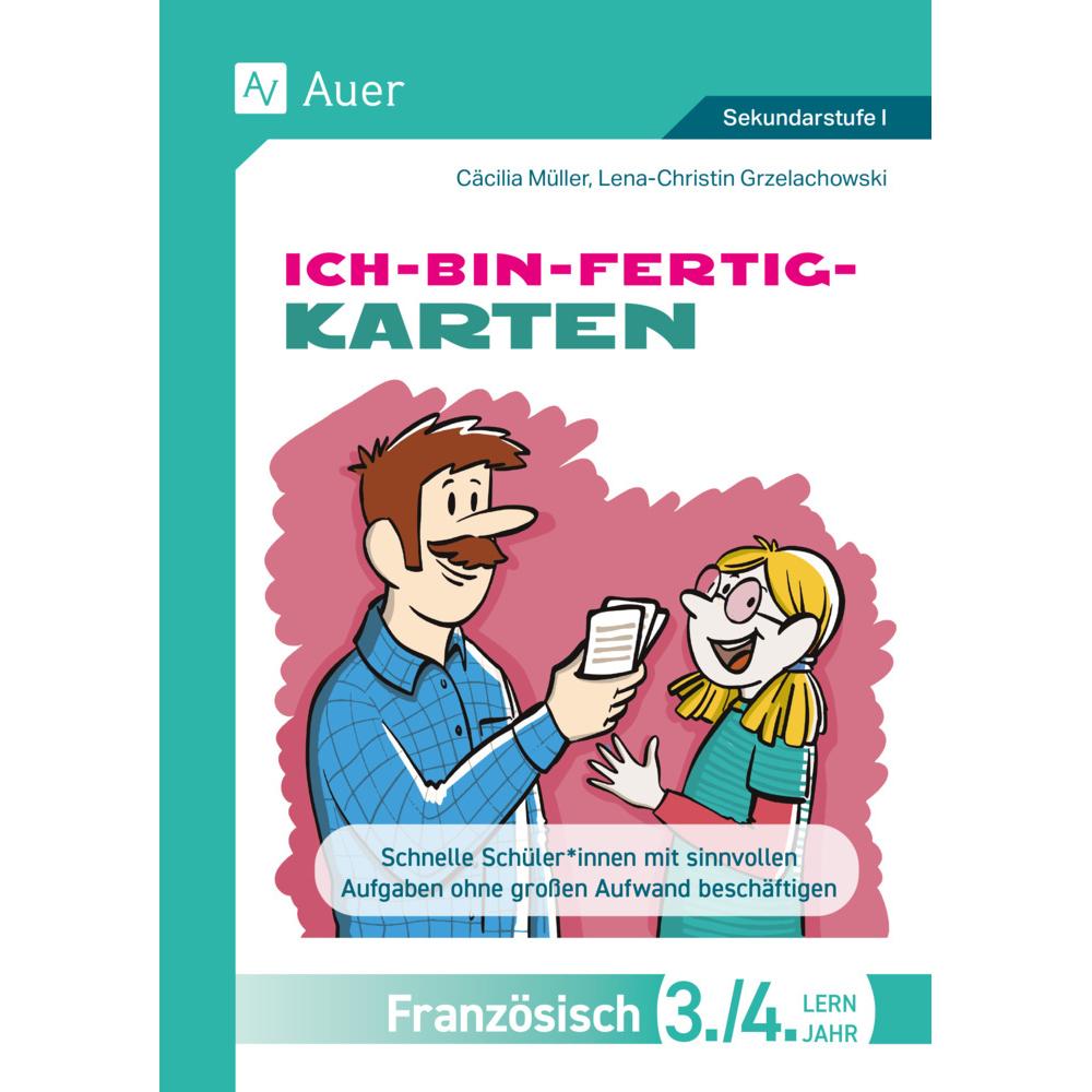 Müller:Ich-bin-fertig-Karten Französisc, Schulbücher von Lena-Christin Grzelachowski, Cäcilia Müller