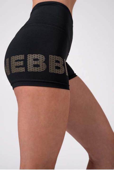 Image du produit Nebbia Short imprimé or 828 Noir (M)