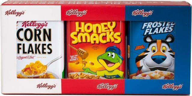 Magni Kelloggs metalen blikken set 16,5X4,5X8cm