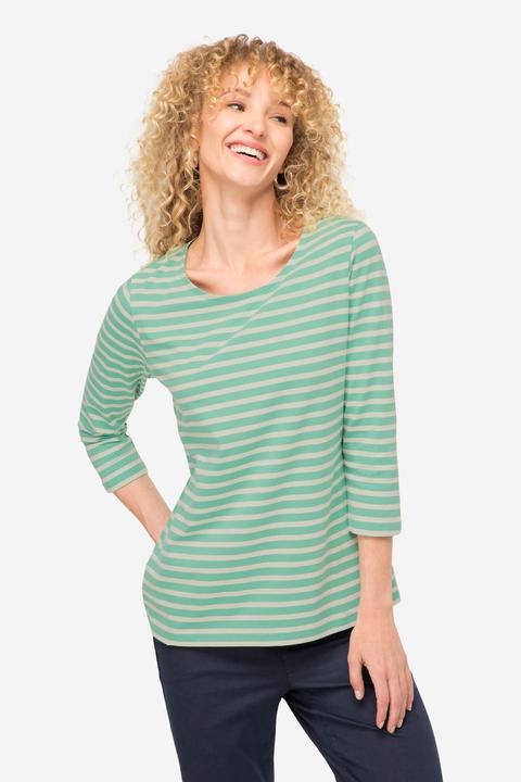 Actual product image Laurasøn Striped T-Shirt Regular Fit (XL)