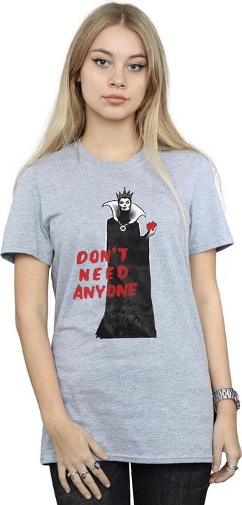 Image du produit Disney - T-shirt VILLAINS DON'T NEED ANYONE - Femme (M)