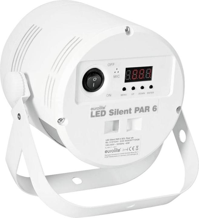 Produktbild Eurolite LED Silent Par 6 QCL Floor ws (LED)