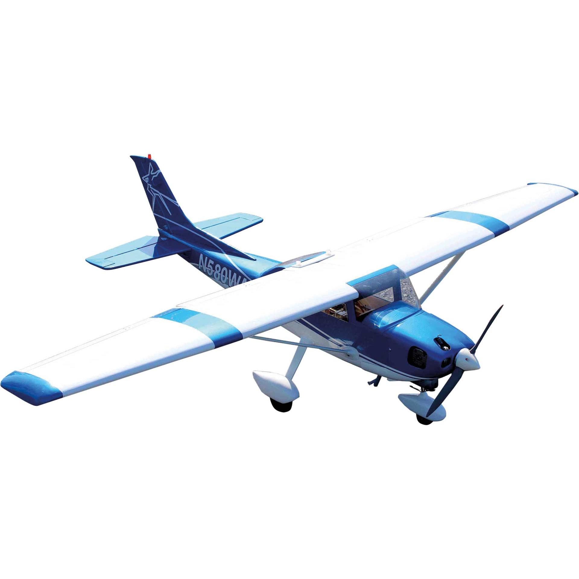 Seagull Models SG-Models ) Cessna 182 Turbo Skyline ARF 1,75m 69" 40-46 blau/weiss (Motorflugzeug)