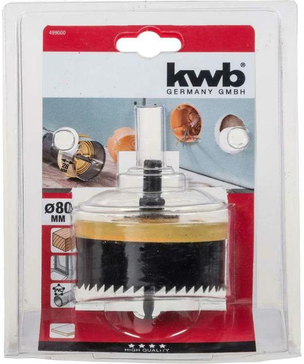 Image du produit kwb Scie cloche (80 mm)