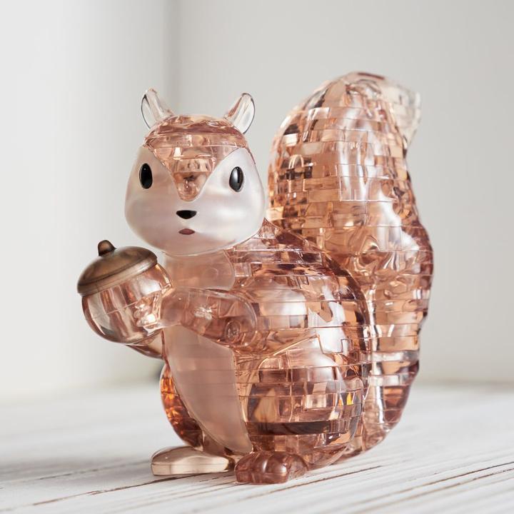 Produktbild HCM Kinzel Crystal Puzzle - Eichhörnchen (55 Teile)