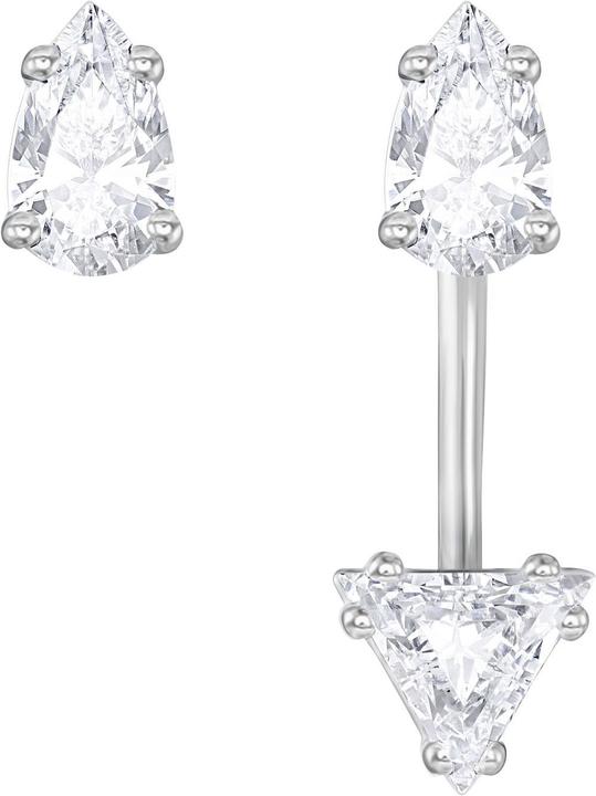 Swarovski Attract Triangle Earrings (Metal)