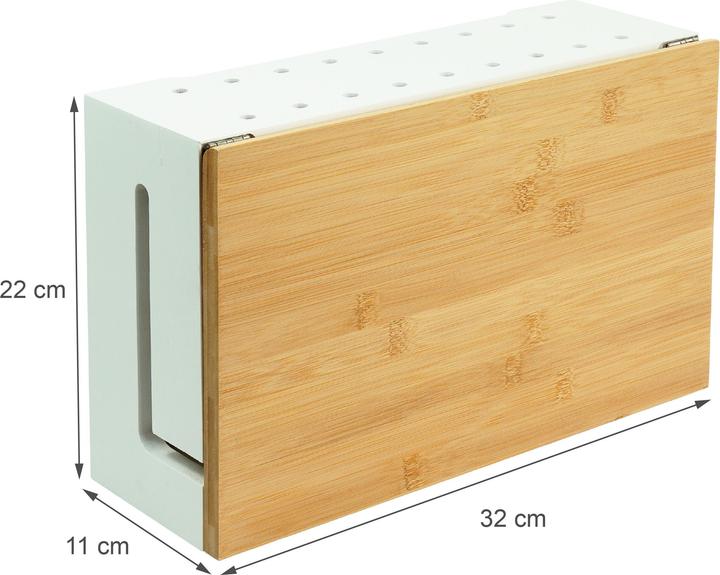 Actual product image Relaxdays Kabelbox