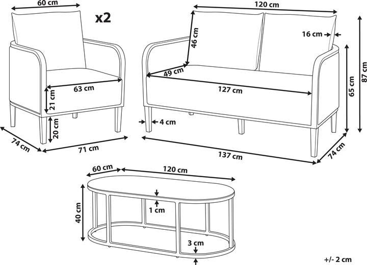 Immagine prodotto Beliani Montefalco