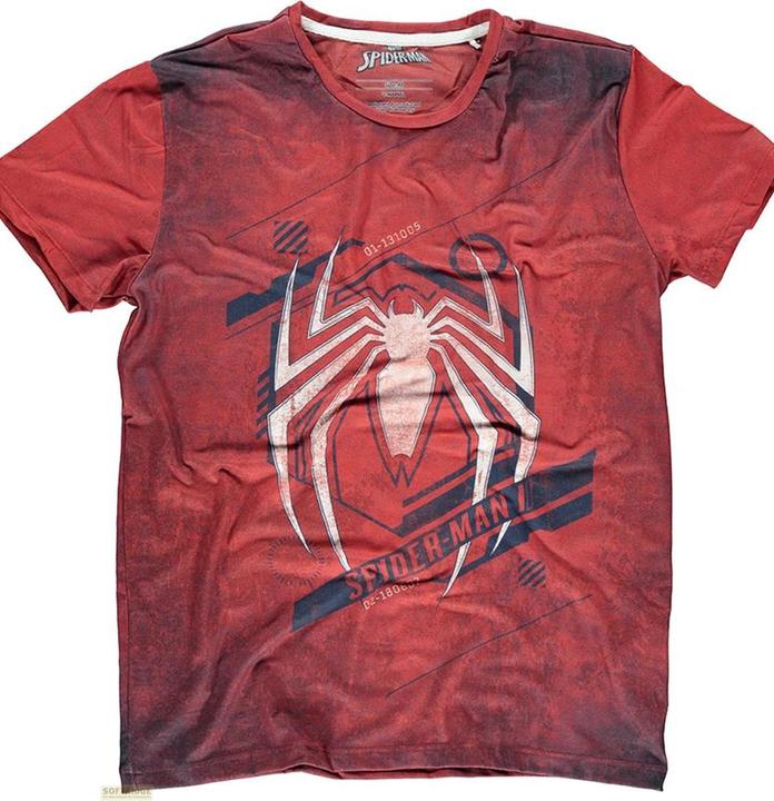 Acid Wash Spider Men's Tshirt (XXL)